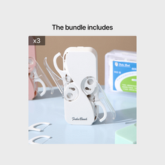 Mini Portable Dental Floss Case Automatic Pop Up Floss Storage Box