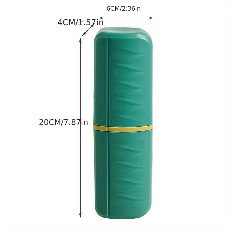Travel Toothbrush Storage Container Box Gargle Cup Toothpaste Holder