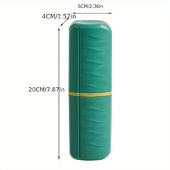 Travel Toothbrush Storage Container Box Gargle Cup Toothpaste Holder