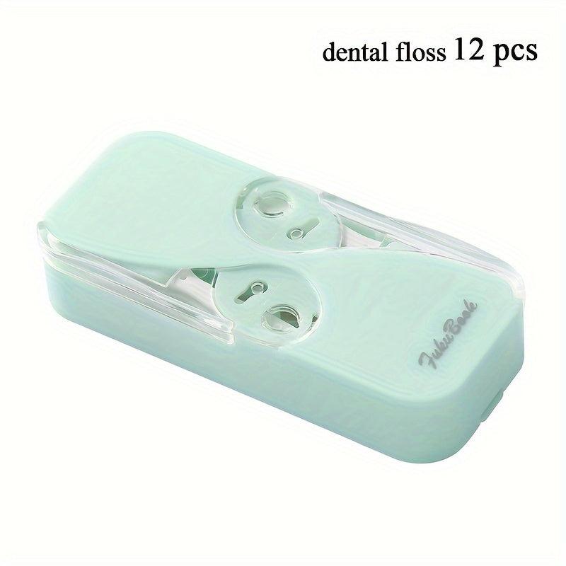 Automatic Floss Picks Dispenser Storage Box