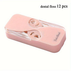 Automatic Floss Picks Dispenser Storage Box