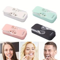 Automatic Floss Picks Dispenser Storage Box