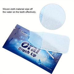10 Pcs Disposable Deep Cleaning Teeth Wipes Finger Toothbrush