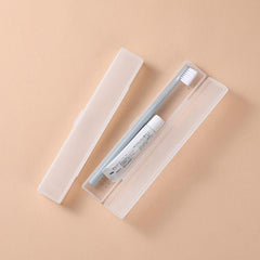 Transparent Toothbrush Storage Box - Organize in Style