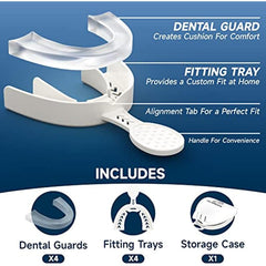 4 Pack Mouth Guard For Teeth Grinding Professional Night Guards