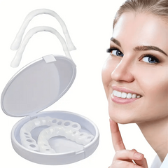 Denture Teeth Braces Set - Whitening Veneers Kit for Men and Women