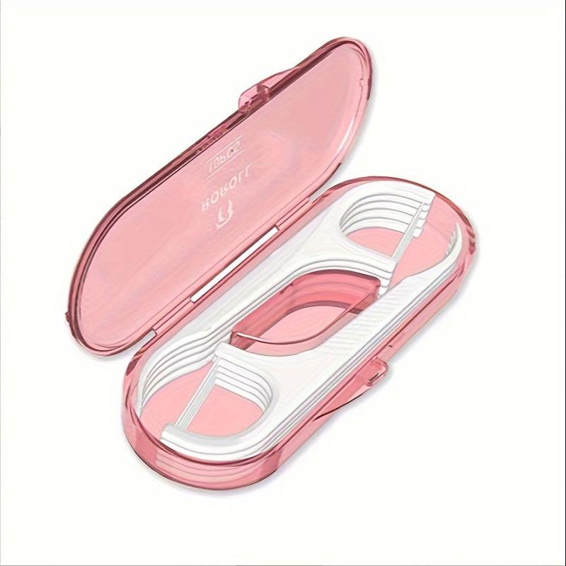 Automatic Floss Pick Dispenser Storage Box Portable Dental Floss Holder Case