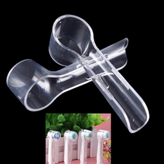 6pcs Transparent Toothbrush Head Cover Case Storage Box ToothBrush Protector Cap