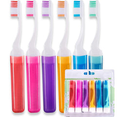 Travel Folding Toothbrush Ultra Fine Soft Business Travel Toothbrush