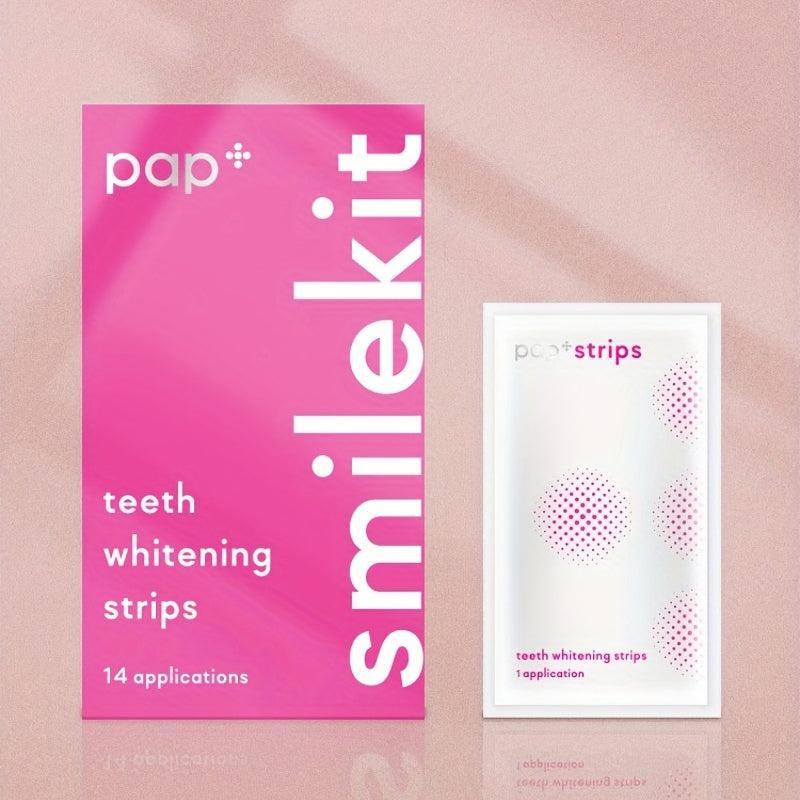 Teeth Whitening Strips Kit Sensitive-Free Formula