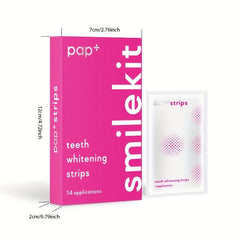 Teeth Whitening Strips Kit Sensitive-Free Formula