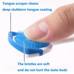 Silicone Tongue Scraper for Fresh Breath