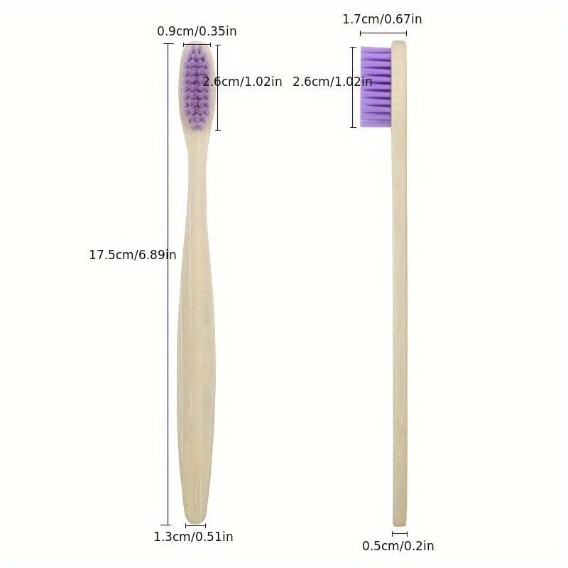 Bamboo Toothbrush for Deep Cleaning Oral Care at Home