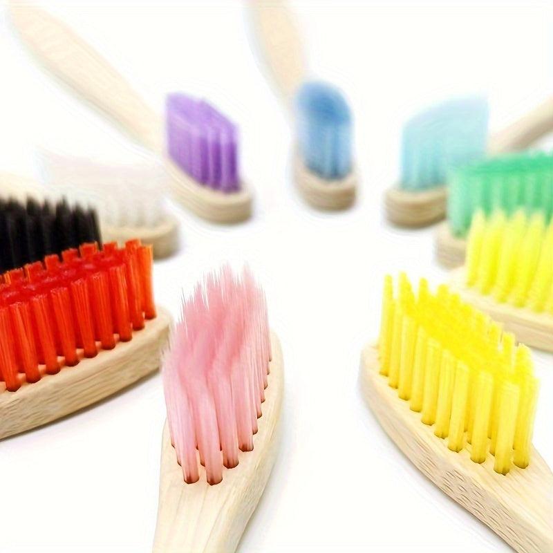 Bamboo Toothbrush for Deep Cleaning Oral Care at Home
