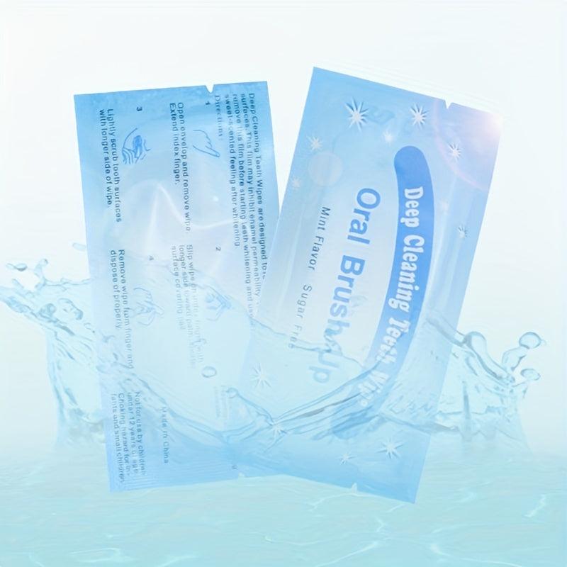 100pcs Teeth Whitening Wipes Oral Care Products