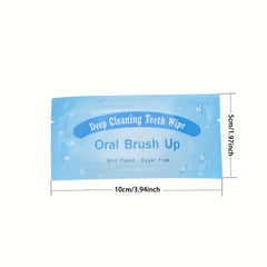 100pcs Teeth Whitening Wipes Oral Care Products