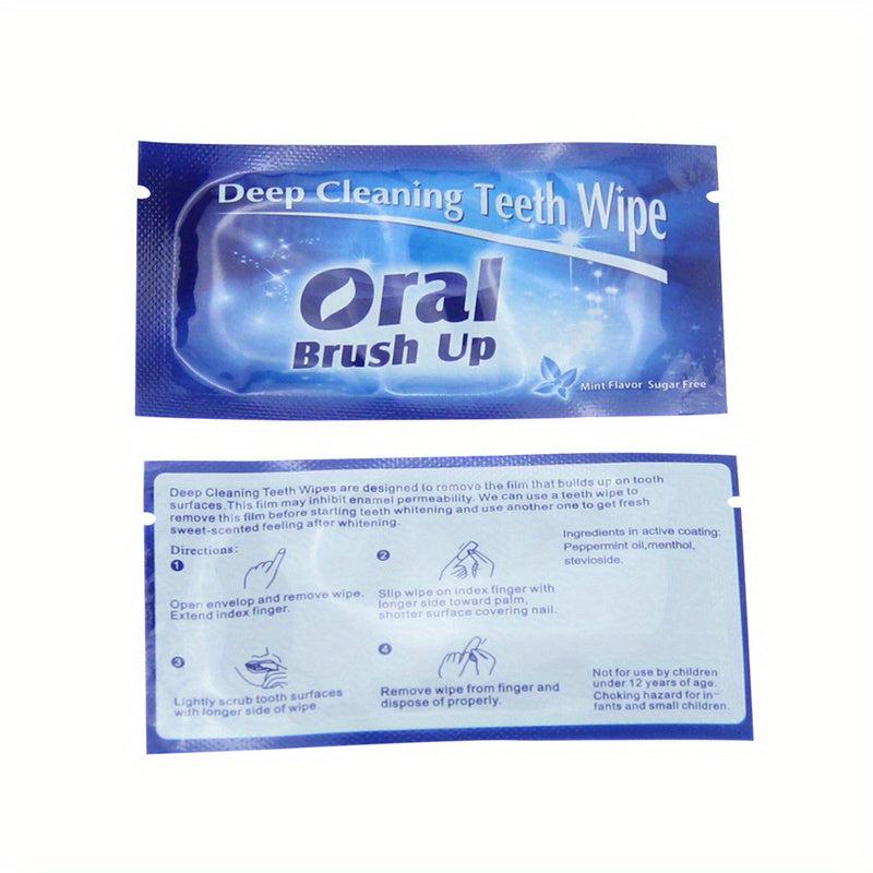 100pcs Teeth Whitening Wipes Oral Care Products