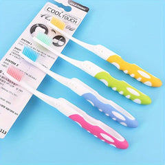 2pcs Foldable Travel Toothbrush Soft Bristles Oral Care for Adults Dai