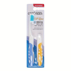 2pcs Foldable Travel Toothbrush Soft Bristles Oral Care for Adults Dai