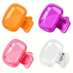4 Pack Toothbrush Head Cover Case Storage Box for Travel and Daily Use