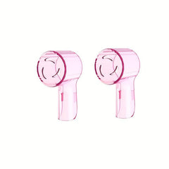 2pcs Toothbrush Head Cover Storage Box Protector Cap Family Travel Daily Use