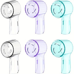 2pcs Toothbrush Head Cover Storage Box Protector Cap Family Travel Daily Use