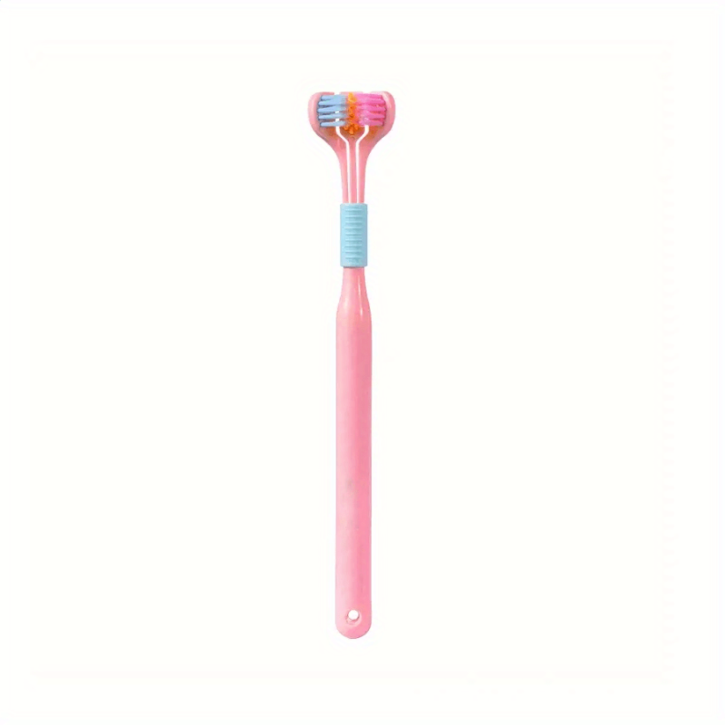 Macaron Adult 3D Toothbrush, U-Shaped Tooth Guard, Tongue Coating Scraper