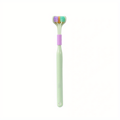 Macaron Adult 3D Toothbrush, U-Shaped Tooth Guard, Tongue Coating Scraper