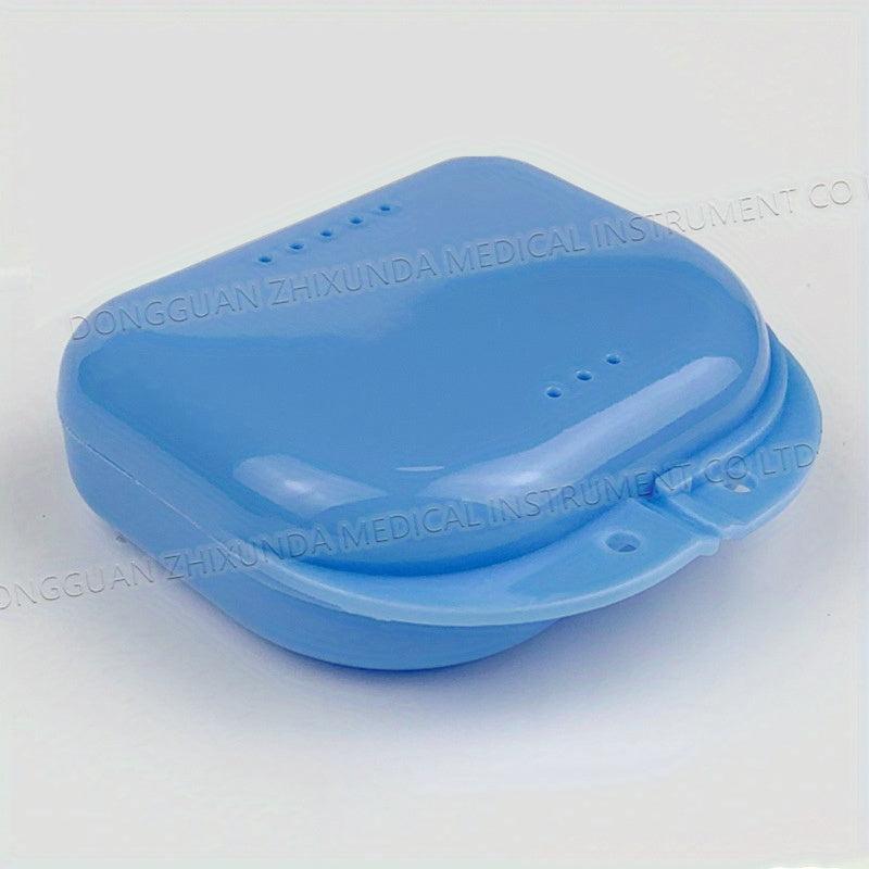 Denture Aligner Case & Mouthguard Box Holder - False Teeth Storage Container