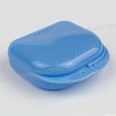 Denture Aligner Case & Mouthguard Box Holder - False Teeth Storage Container