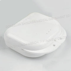 Denture Aligner Case & Mouthguard Box Holder - False Teeth Storage Container
