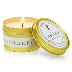 Smoke Fragrance Soy Wax Metal Cans Lavender Christmas Scented Candles