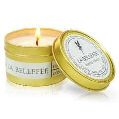 Smoke Fragrance Soy Wax Metal Cans Lavender Christmas Scented Candles