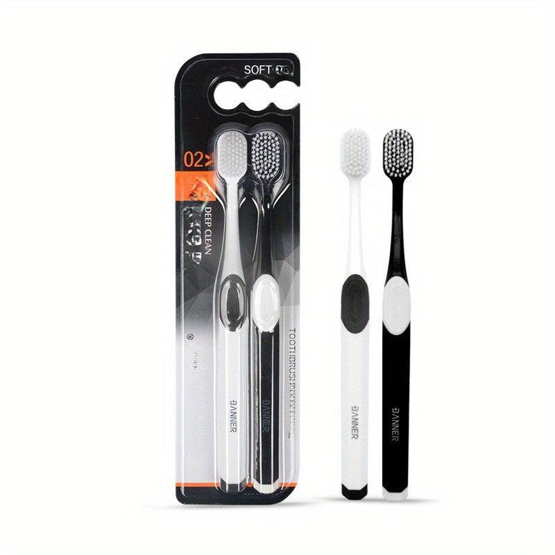 Adult Soft Bristled Toothbrush Wide Head Cleaning Gingival Protection