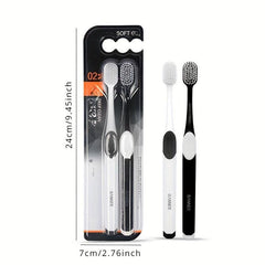 Adult Soft Bristled Toothbrush Wide Head Cleaning Gingival Protection