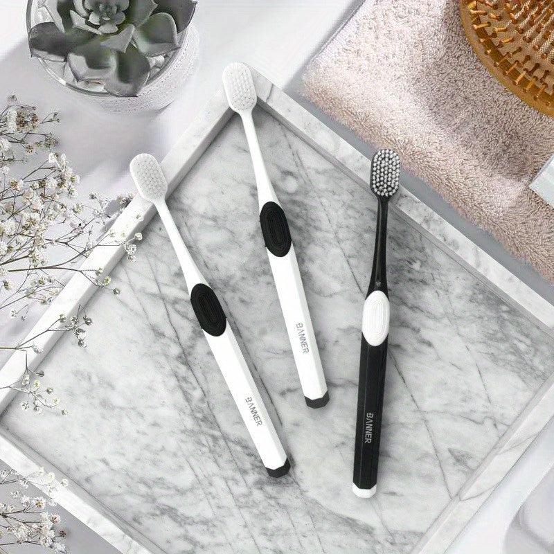 Adult Soft Bristled Toothbrush Wide Head Cleaning Gingival Protection