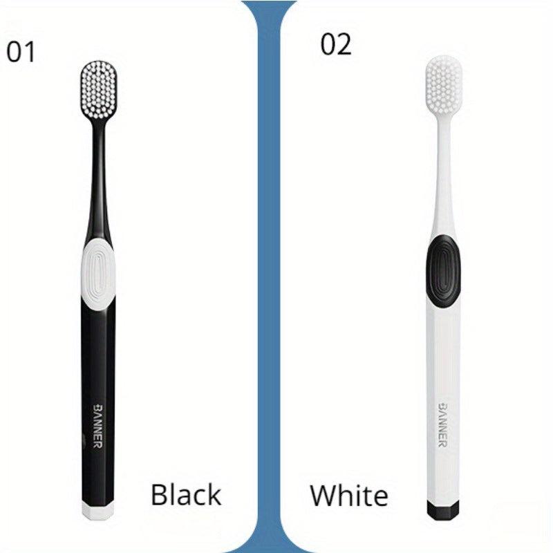 Adult Soft Bristled Toothbrush Wide Head Cleaning Gingival Protection