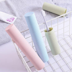 Portable Travel Toothbrush Storage Container Box Gargle Cup Toothpaste Holder