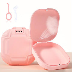 1pc Retainer Case Holder Slim Mouth Guard Holder Dental Guard Cases
