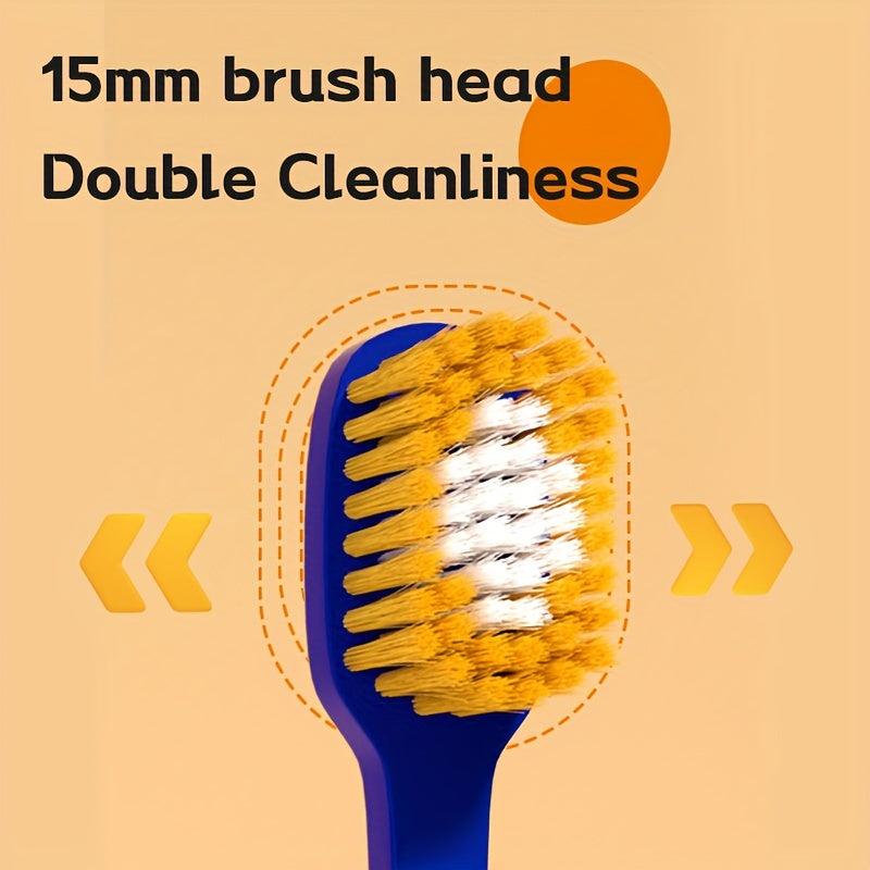 4pcs Soft Manual Toothbrushes For Deep Cleaning Oral Care Adults