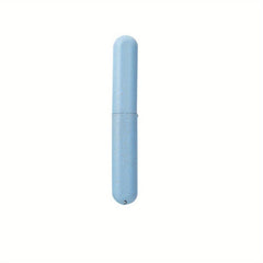 Wheat Straw Toothbrush Storage Container Box for Travel