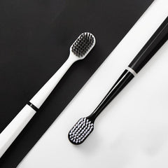 2pcs Nano Soft Manual Toothbrushes For Sensitive Teeth Gums