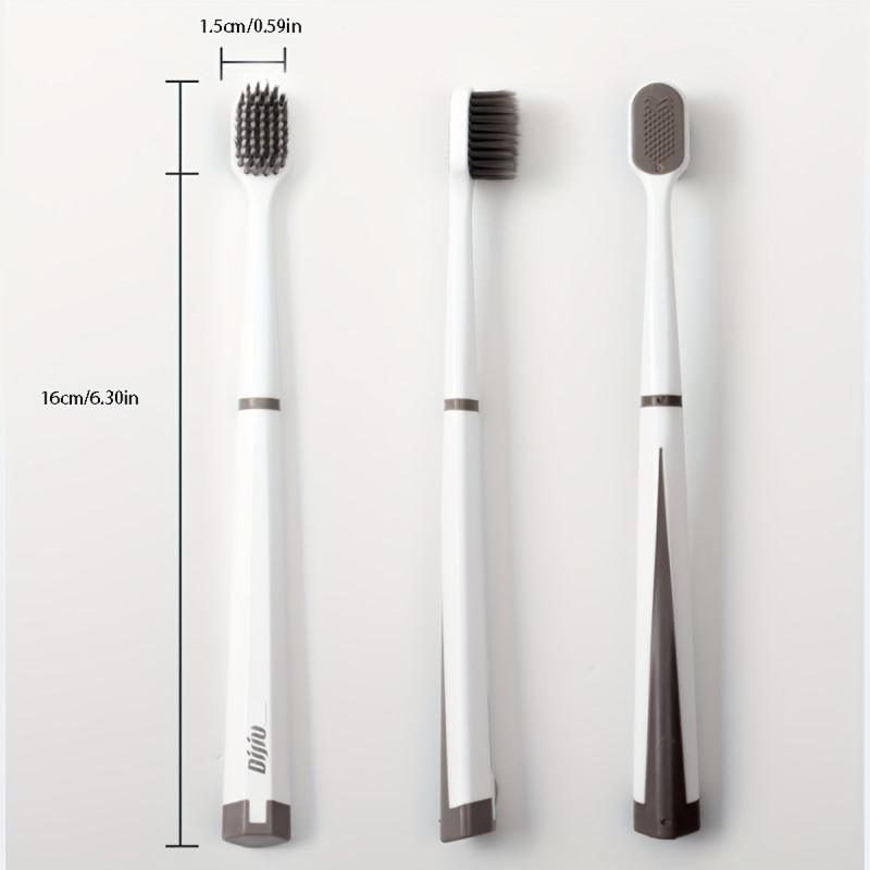 2pcs Nano Soft Manual Toothbrushes For Sensitive Teeth Gums