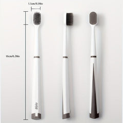 2pcs Nano Soft Manual Toothbrushes For Sensitive Teeth Gums