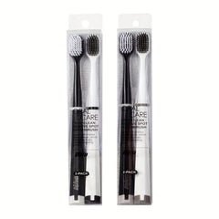 2pcs Nano Soft Manual Toothbrushes For Sensitive Teeth Gums