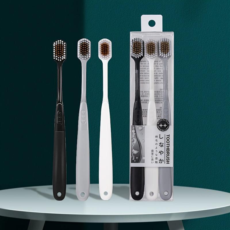 Soft Manual Toothbrushes for Sensitive Teeth Gums - Pack of 9