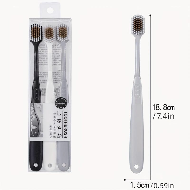 Soft Manual Toothbrushes for Sensitive Teeth Gums - Pack of 9