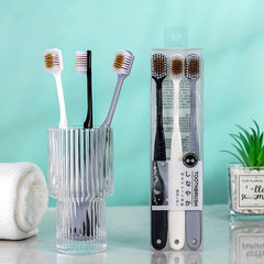 Soft Manual Toothbrushes for Sensitive Teeth Gums - Pack of 9