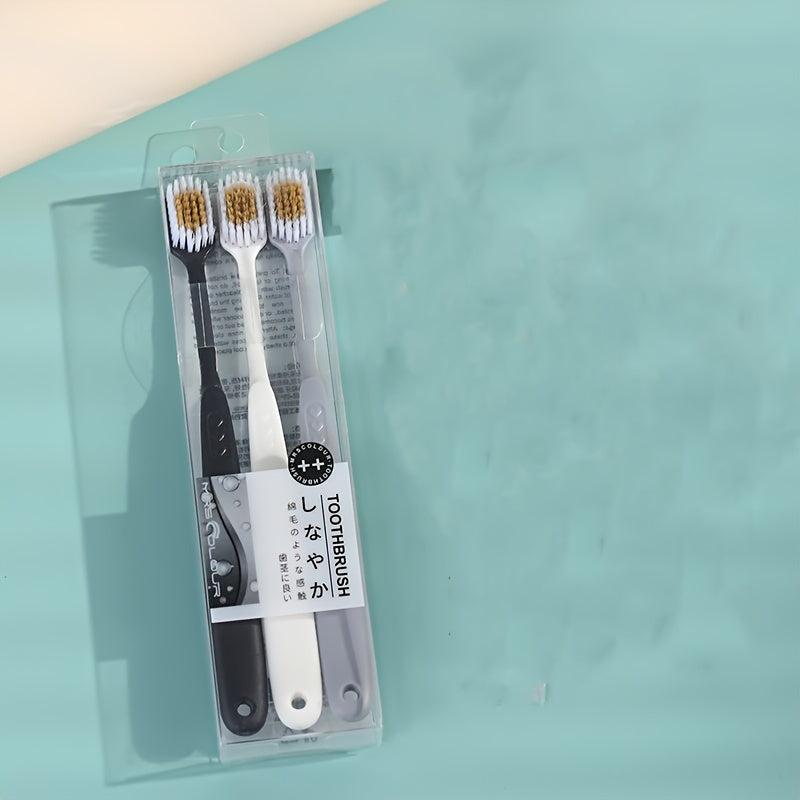 Soft Manual Toothbrushes for Sensitive Teeth Gums - Pack of 9