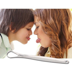 304 Stainless Steel Tongue Scraper Remove Halitosis